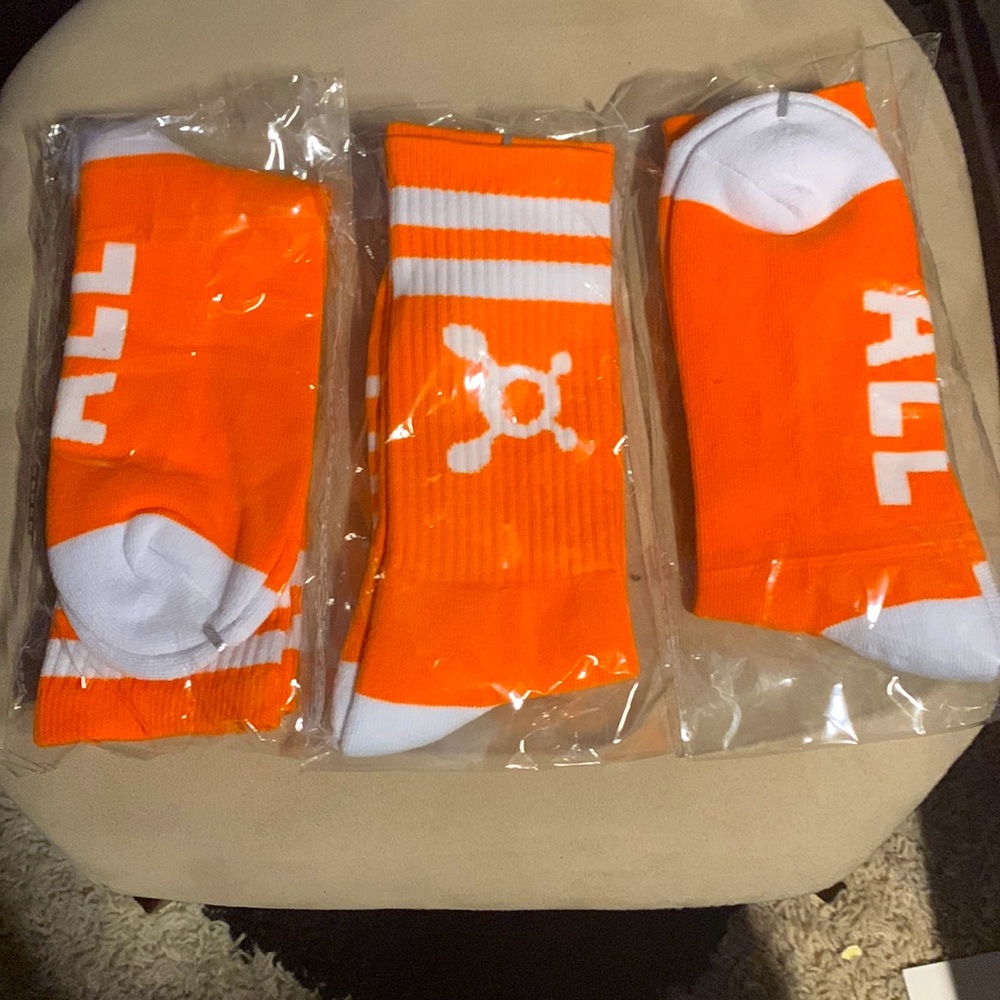 Orangetheory fitness ALL OUT socks